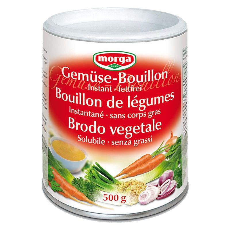 Morga Gemüse Bouillon fettfrei Dose 500 g Morga Gemüse Bouillon fettfrei Dose 500 g