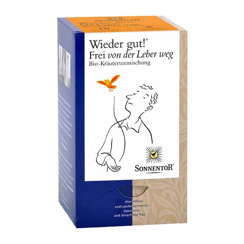 SONNENTOR Frei von der Leber weg Tee 18 Beutel SONNENTOR Frei von der Leber weg Tee 18 Beutel
