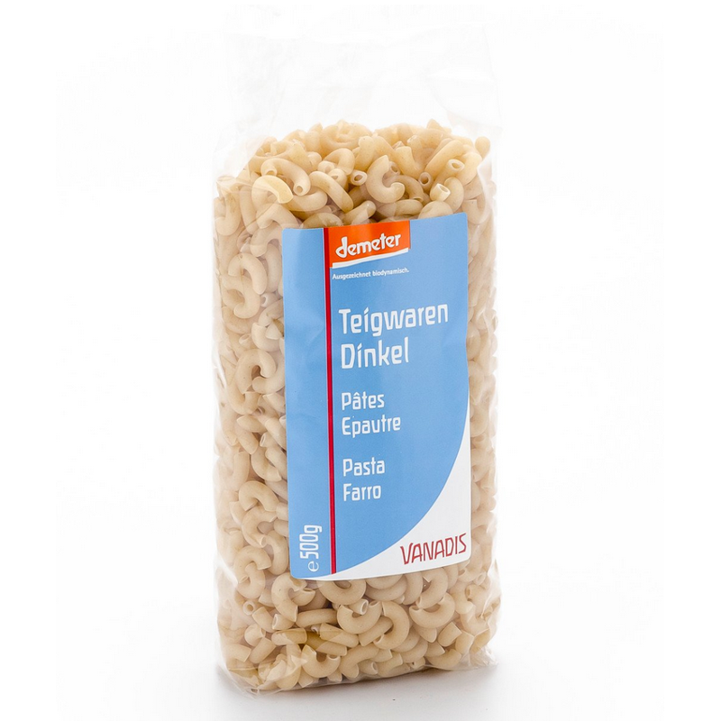 Vanadis Hörnli Dinkel 500 g Vanadis Hörnli Dinkel 500 g
