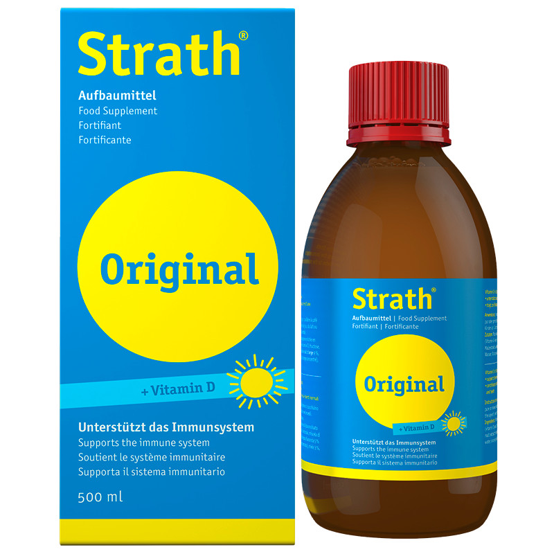 Strath Original + Vitamin D flüssig 500 ml Strath Original + Vitamin D flüssig 500 ml