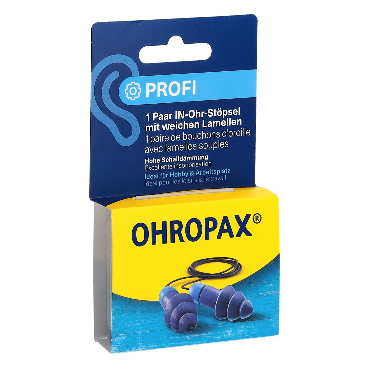 Ohropax Ohrstöpsel Profi 1 Paar