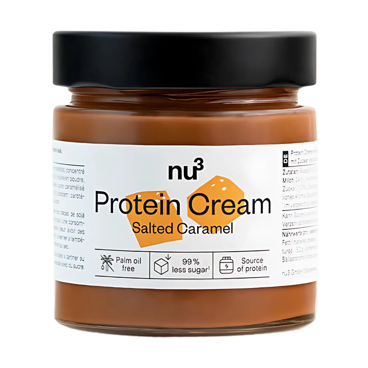 Nu3 Crème de protéines au caramel salé 200 g Nu3 Crème de protéines au caramel salé 200 g