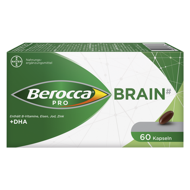 Berocca Pro Brain Kapseln 60 Stück Berocca Pro Brain Kapseln 60 Stück
