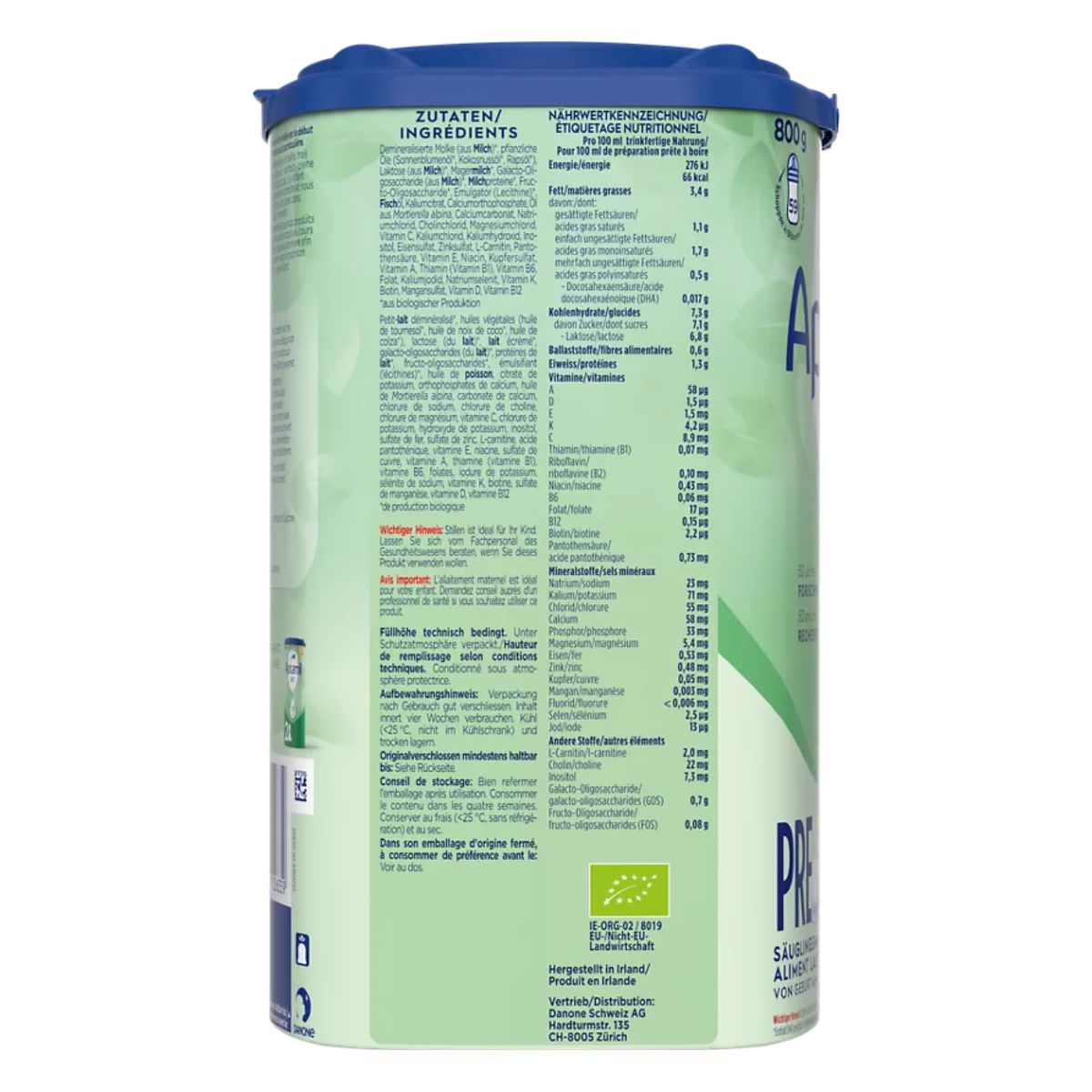 APTAMIL Bio Pre Dose 800 g