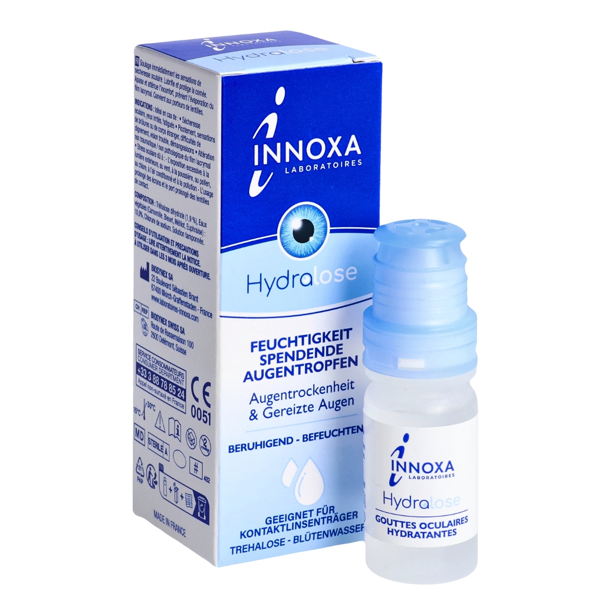 Innoxa Augentropfen transparente Formel 10 ml