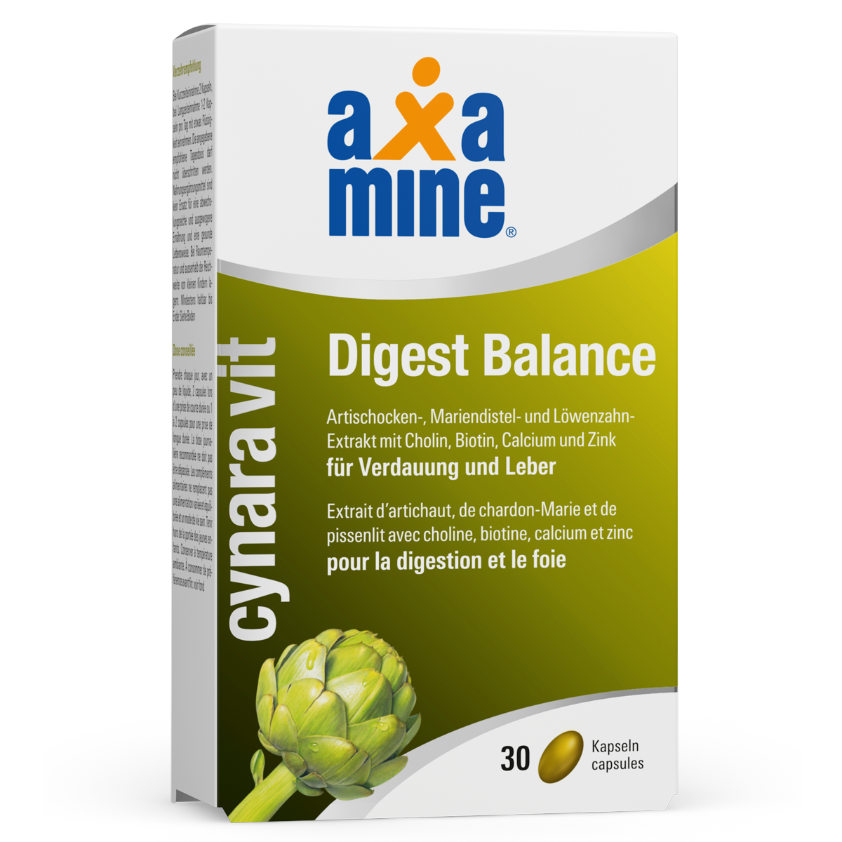 Axamine Digest Balance 30 Kapseln Axamine Digest Balance 30 Kapseln