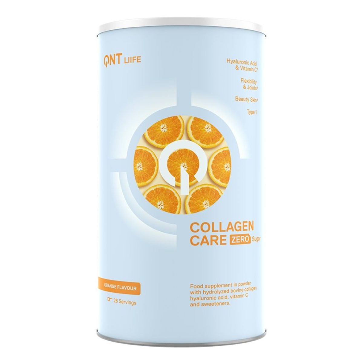QNT Collagen Care Zero Sugar 390 g Orange