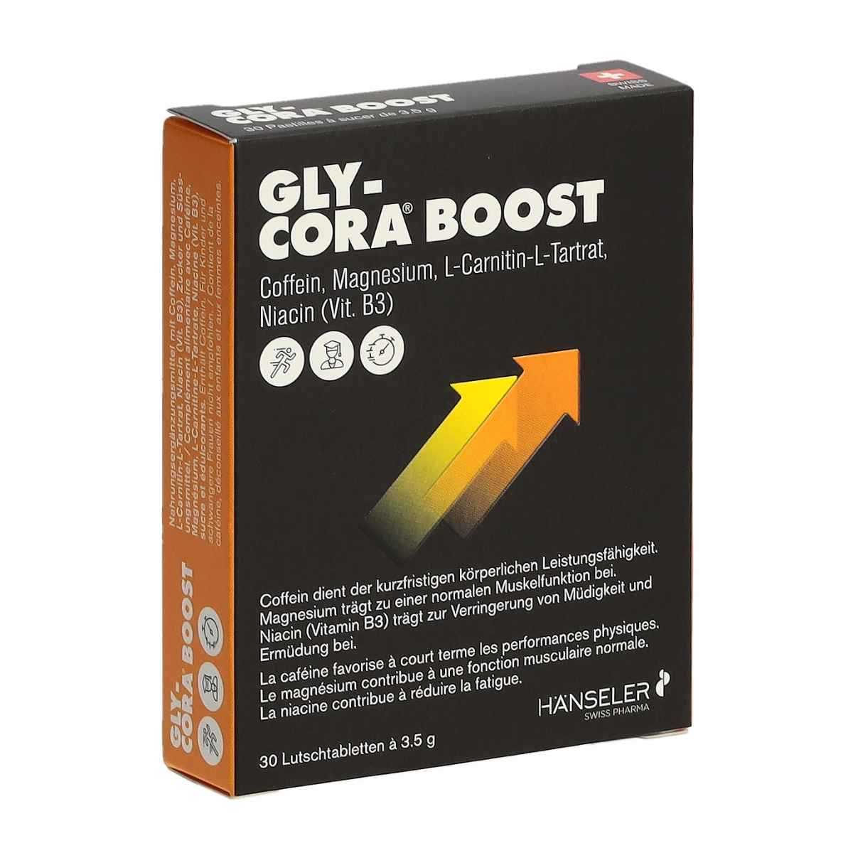 GLY-CORA BOOST Lutschtabletten 30 Stück