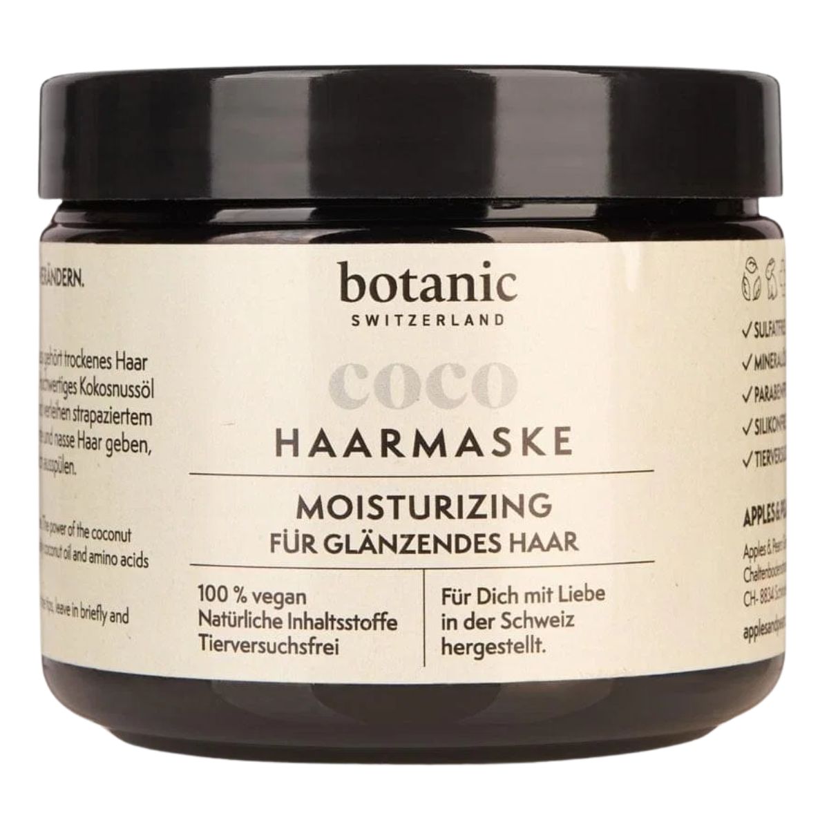 Botanic Coco Moisturizing Maske 400 ml