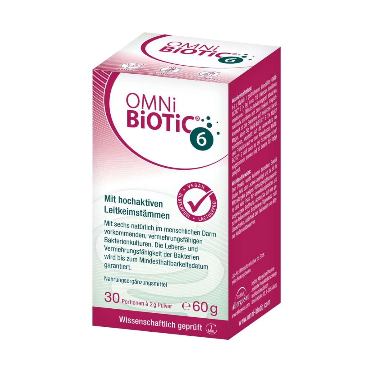 OMNI-BIOTIC 6 Plv Ds 60 g OMNI-BIOTIC 6 Plv Ds 60 g