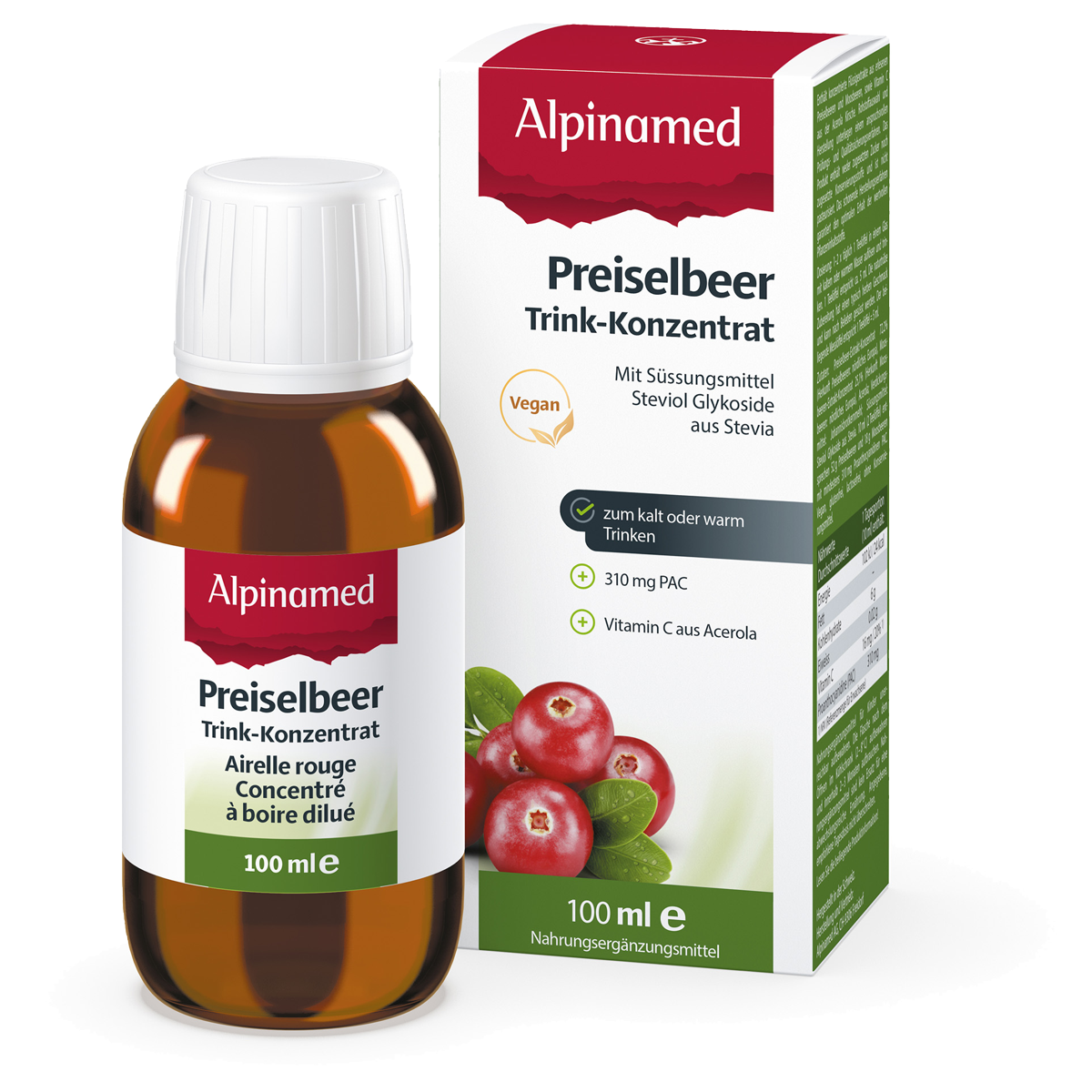 Alpinamed Preiselbeer Trink-Konzentrat 100 ml Alpinamed Preiselbeer Trink-Konzentrat 100 ml
