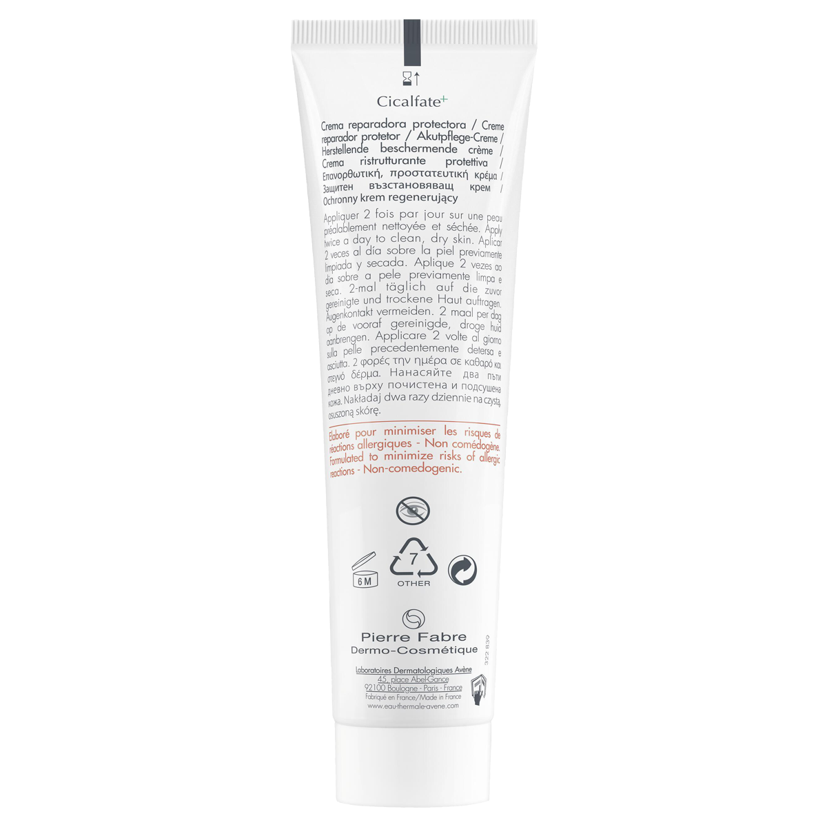 Avène Cicalfate+ Creme 100 ml Avène Cicalfate+ Creme 100 ml