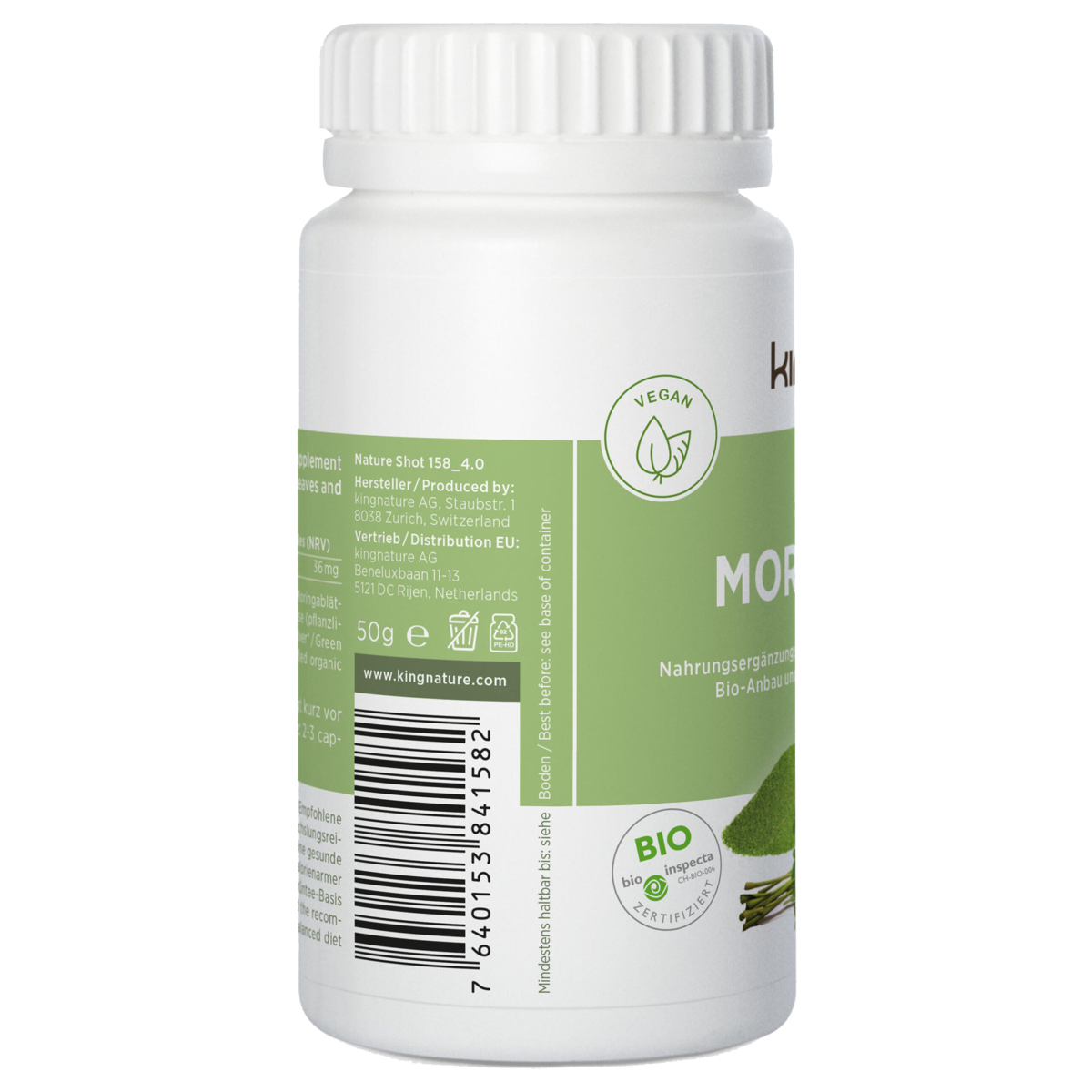 Kingnature Moringa Vida Kapseln 72 Stück Kingnature Moringa Vida Kapseln 72 Stück