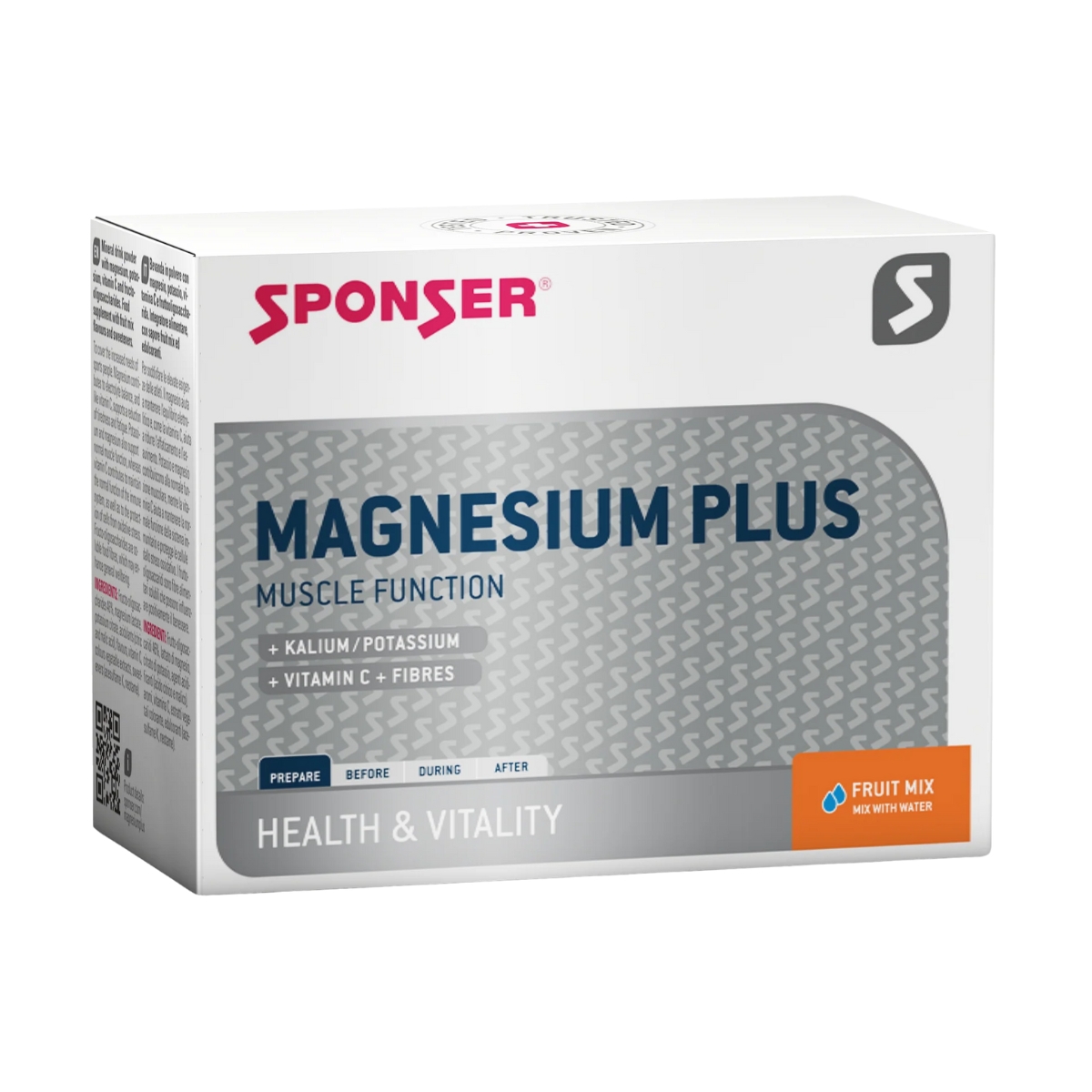 Sponser Magnesium Plus Fruit Mix 20 Beutel 6.5 g Sponser Magnesium Plus Fruit Mix 20 Beutel 6.5 g