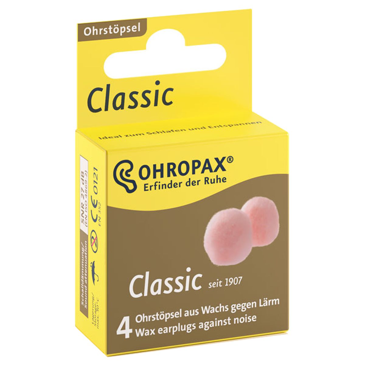 Ohropax Classic Wachskugeln 4 Stück