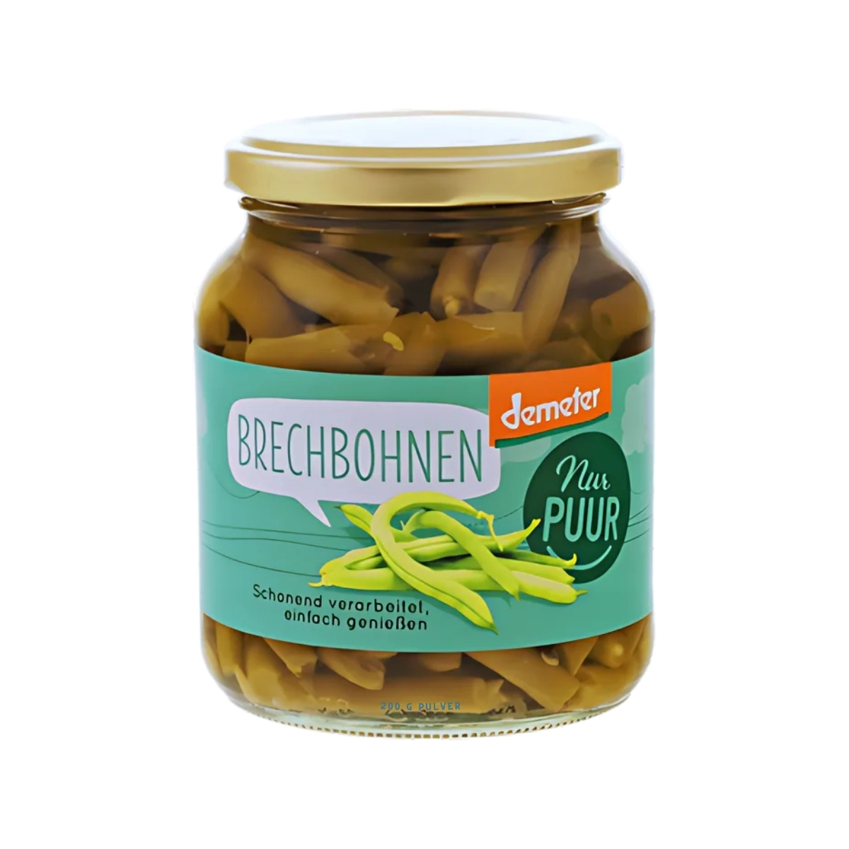 Nur Puur Brechbohnen demeter 340 g Nur Puur Brechbohnen demeter 340 g