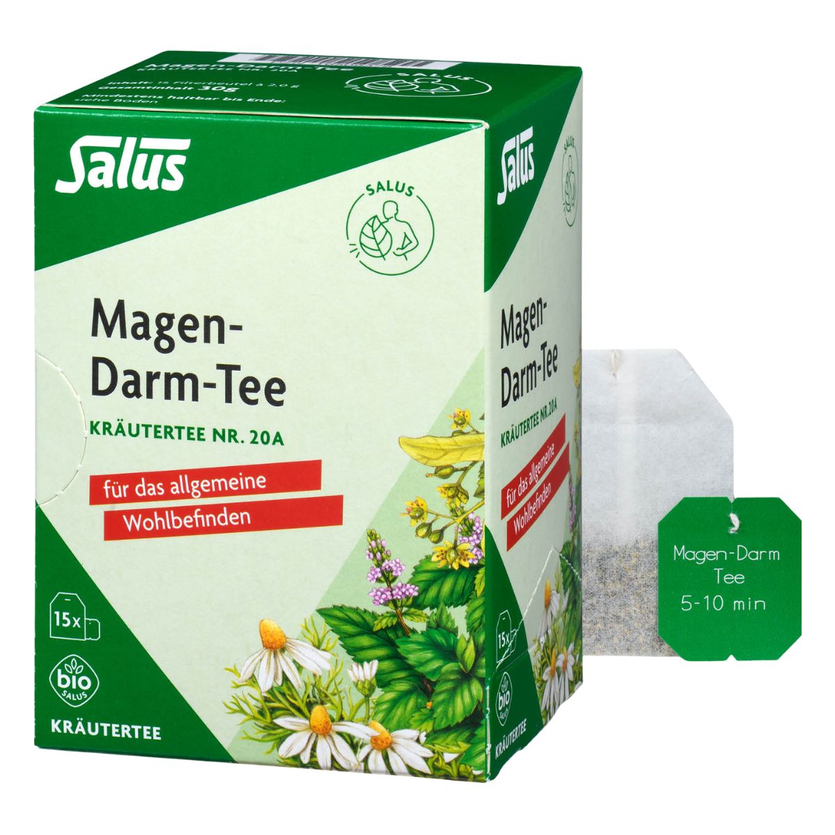 Tisane gastro-intestinale Salus Bio 15 sachets
