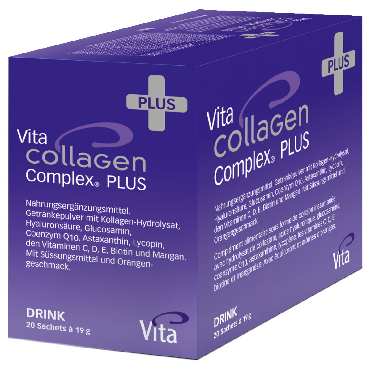 Vita Collagen Complex Plus Drink Sachets 20 Stück Vita Collagen Complex Plus Drink Sachets 20 Stück