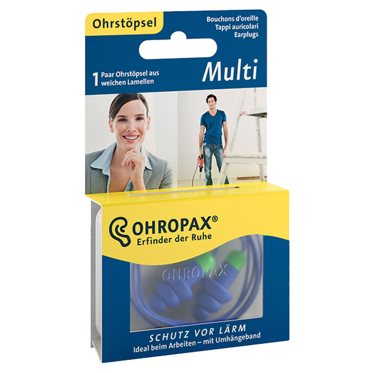 Ohropax Multi Gehörschutzstöpsel 1 Paar Ohropax Multi Gehörschutzstöpsel 1 Paar