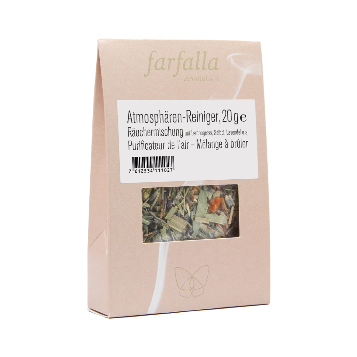 Farfalla Mélange d'encens Purificateur d'atmosphère 20 g Farfalla Mélange d'encens Purificateur d'atmosphère 20 g
