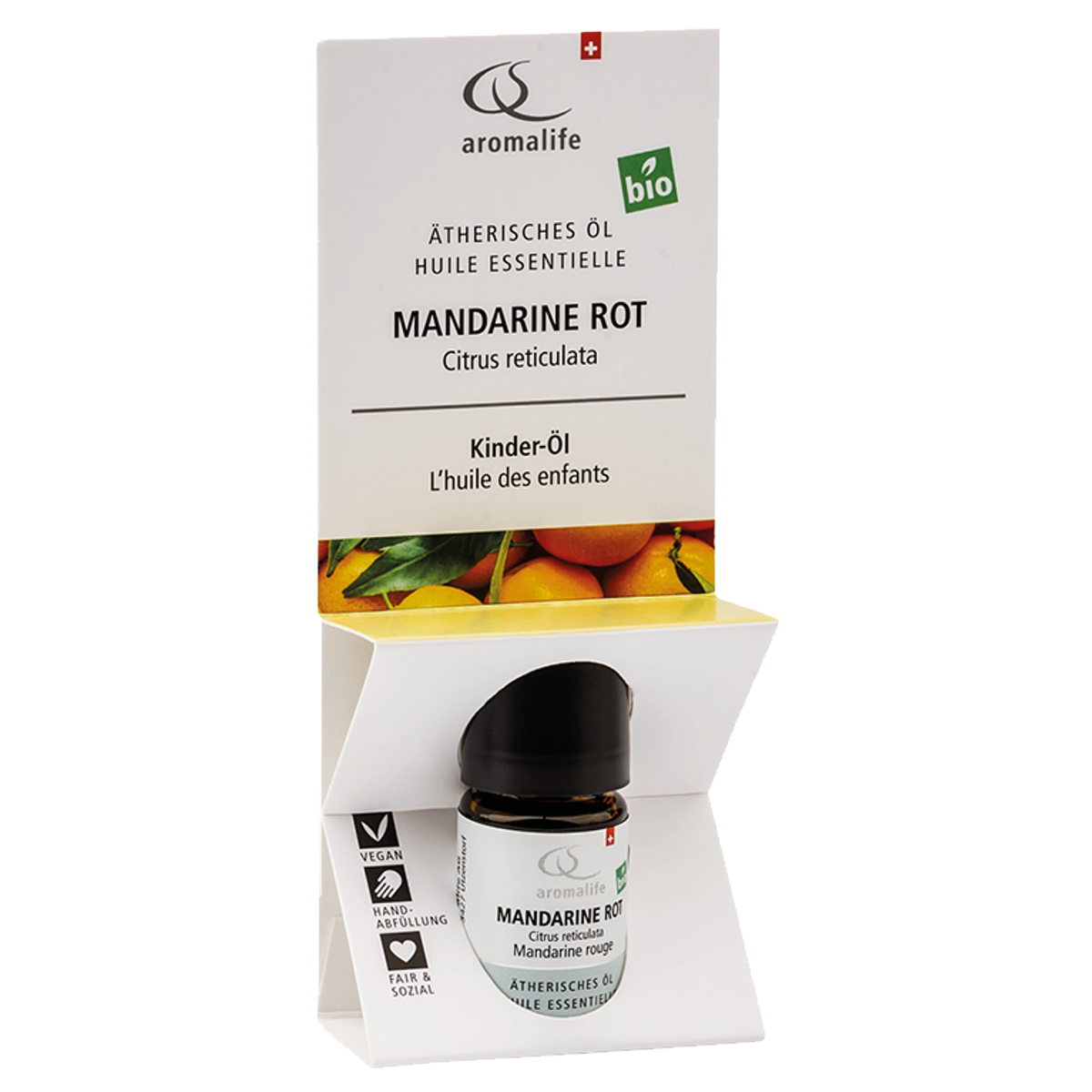 Aromalife Top Mandarine rot ätherisches Öl Bio 5 ml