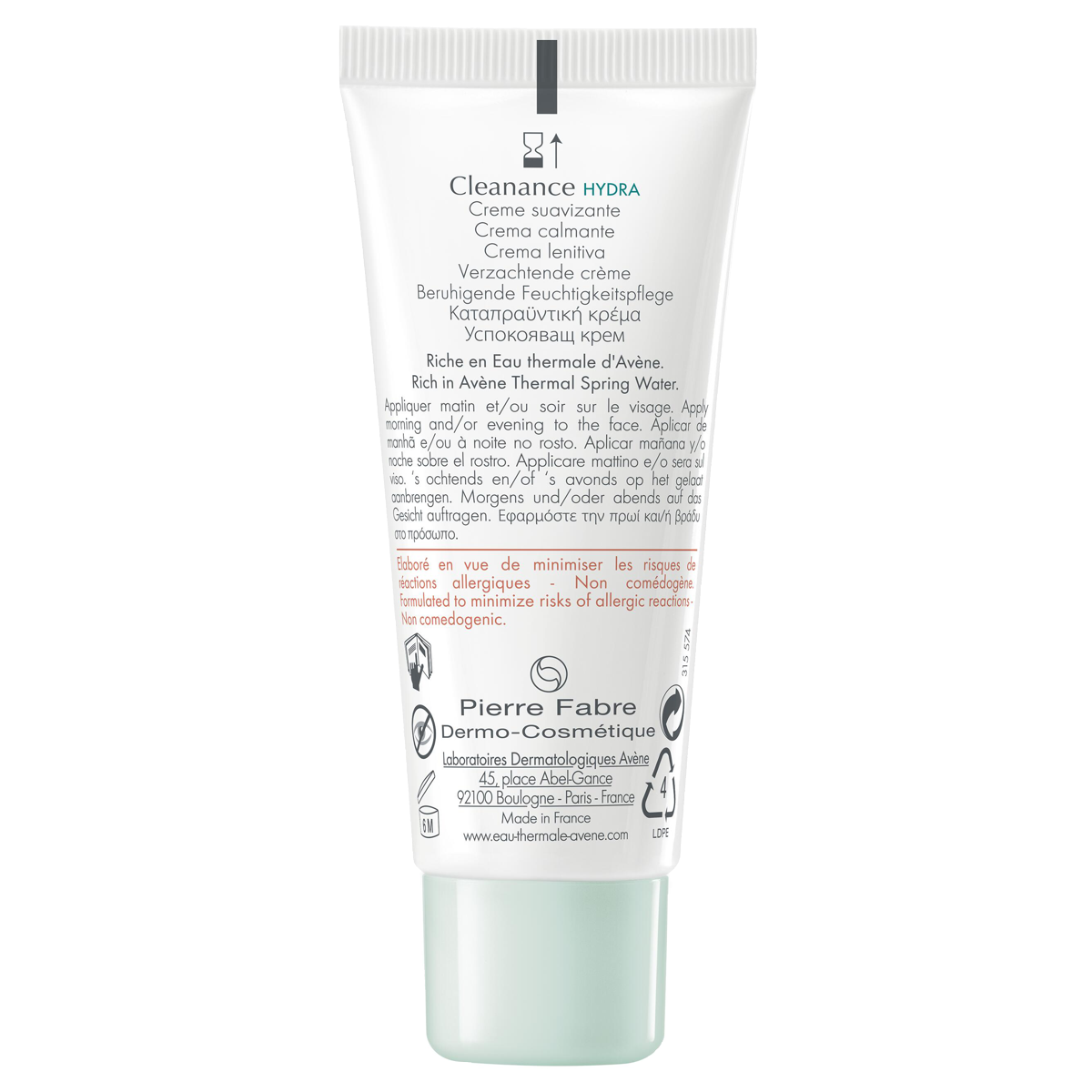 Avène Cleanance Hydra Creme 40 ml Avène Cleanance Hydra Creme 40 ml