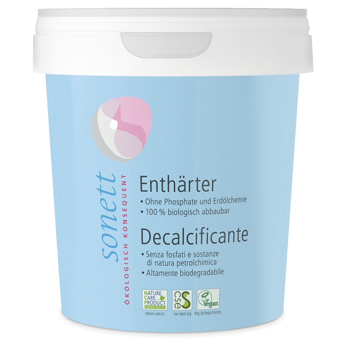Sonett Enthärter Dose 500 g Sonett Enthärter Dose 500 g