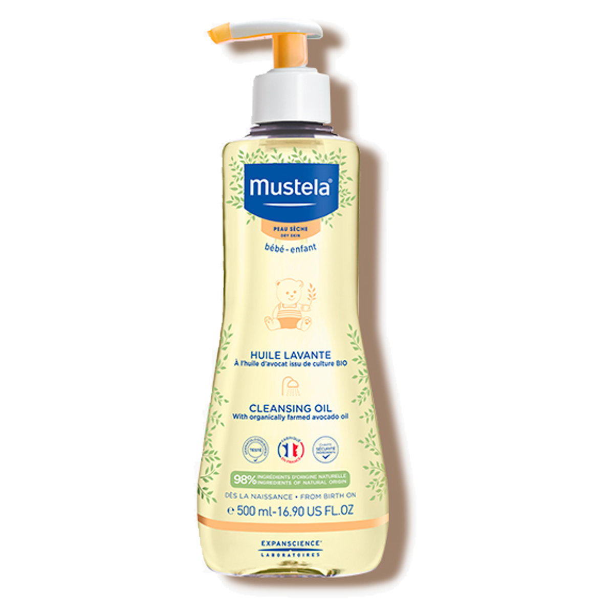 Mustela Waschöl trockene Haut 500ml Mustela Waschöl trockene Haut 500ml