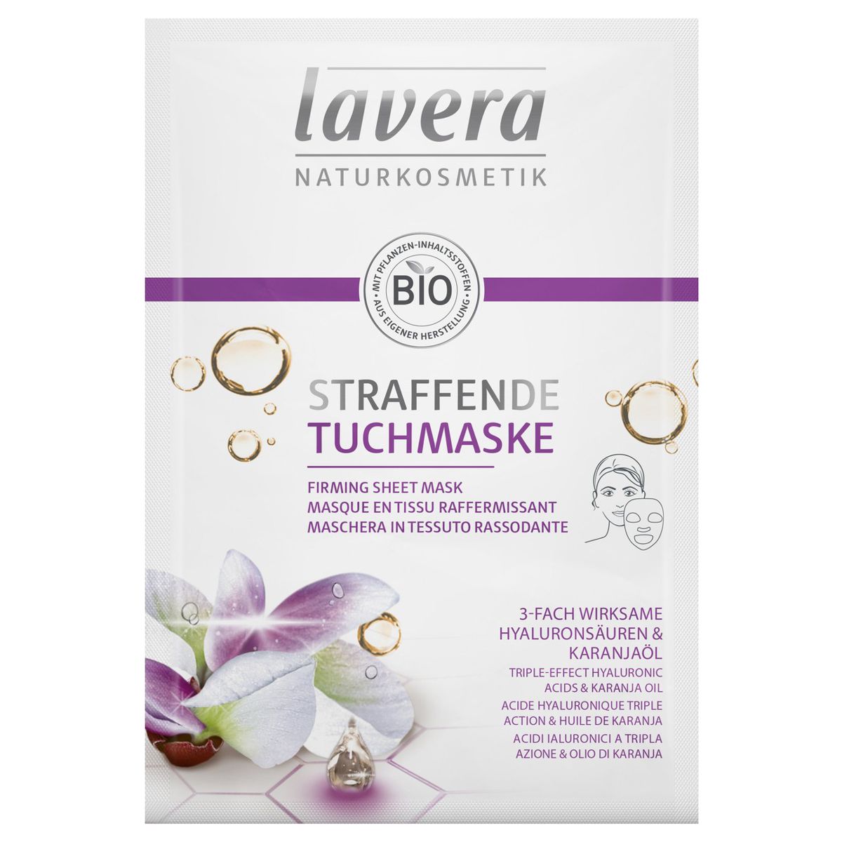 Lavera Tuchmaske straffend Beutel Lavera Tuchmaske straffend Beutel