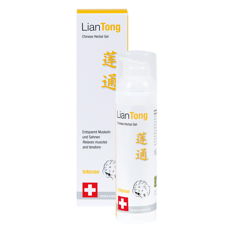 LianTong Chinese Herbal Gel Intense Dispenser 75 ml