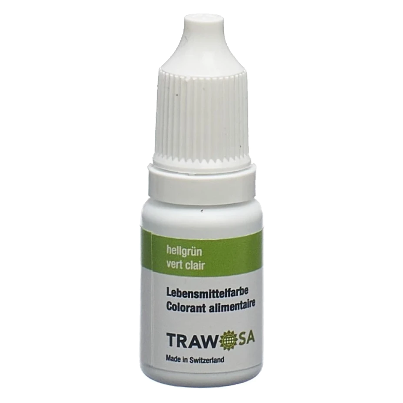 TRAWOSA Lebensmittelfarbstoff hellgrün 10 ml TRAWOSA Lebensmittelfarbstoff hellgrün 10 ml