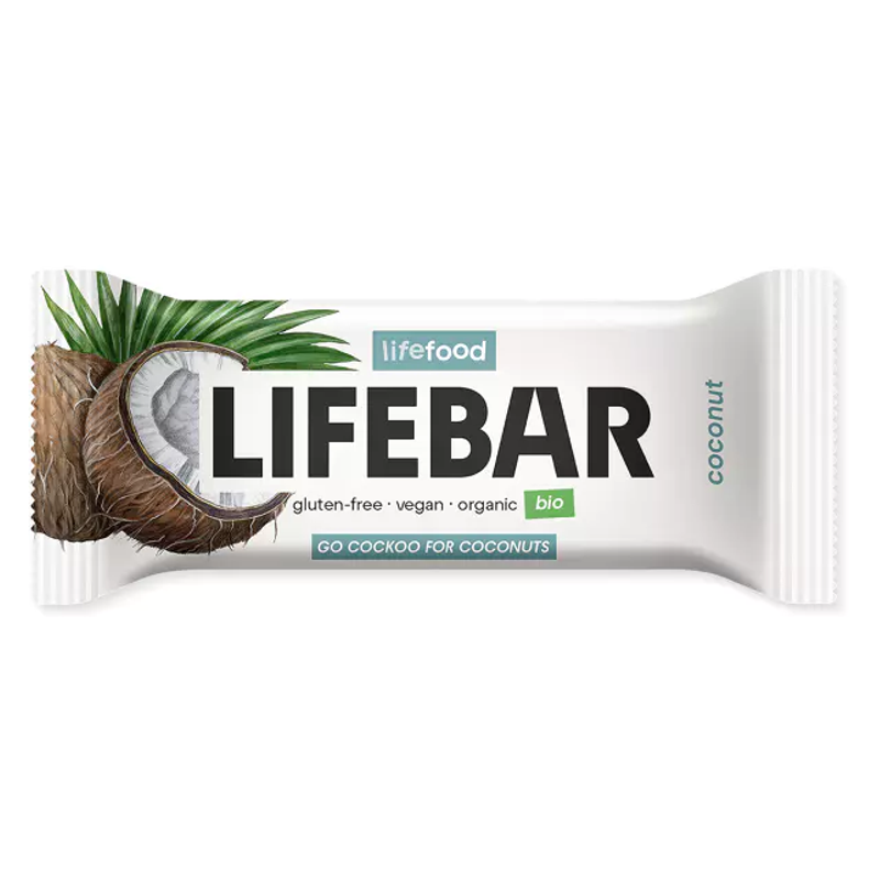 Lifefood Bio Lifebar Kokos Riegel 40 g Lifefood Bio Lifebar Kokos Riegel 40 g