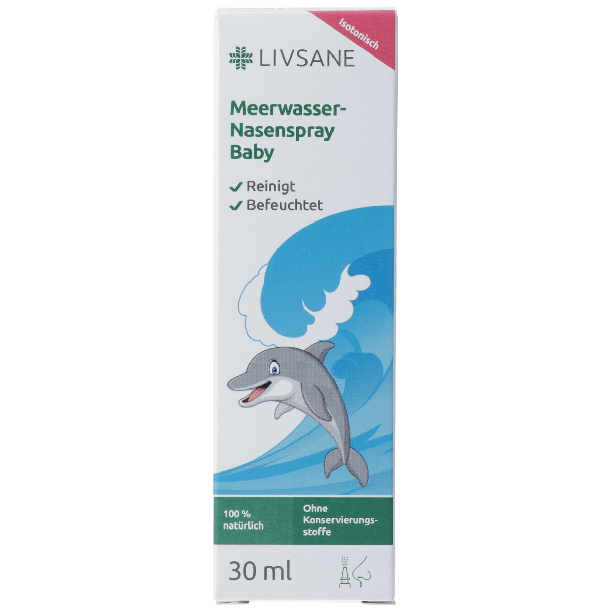 Livsane Nasenspray Baby Meerwasser 30 ml