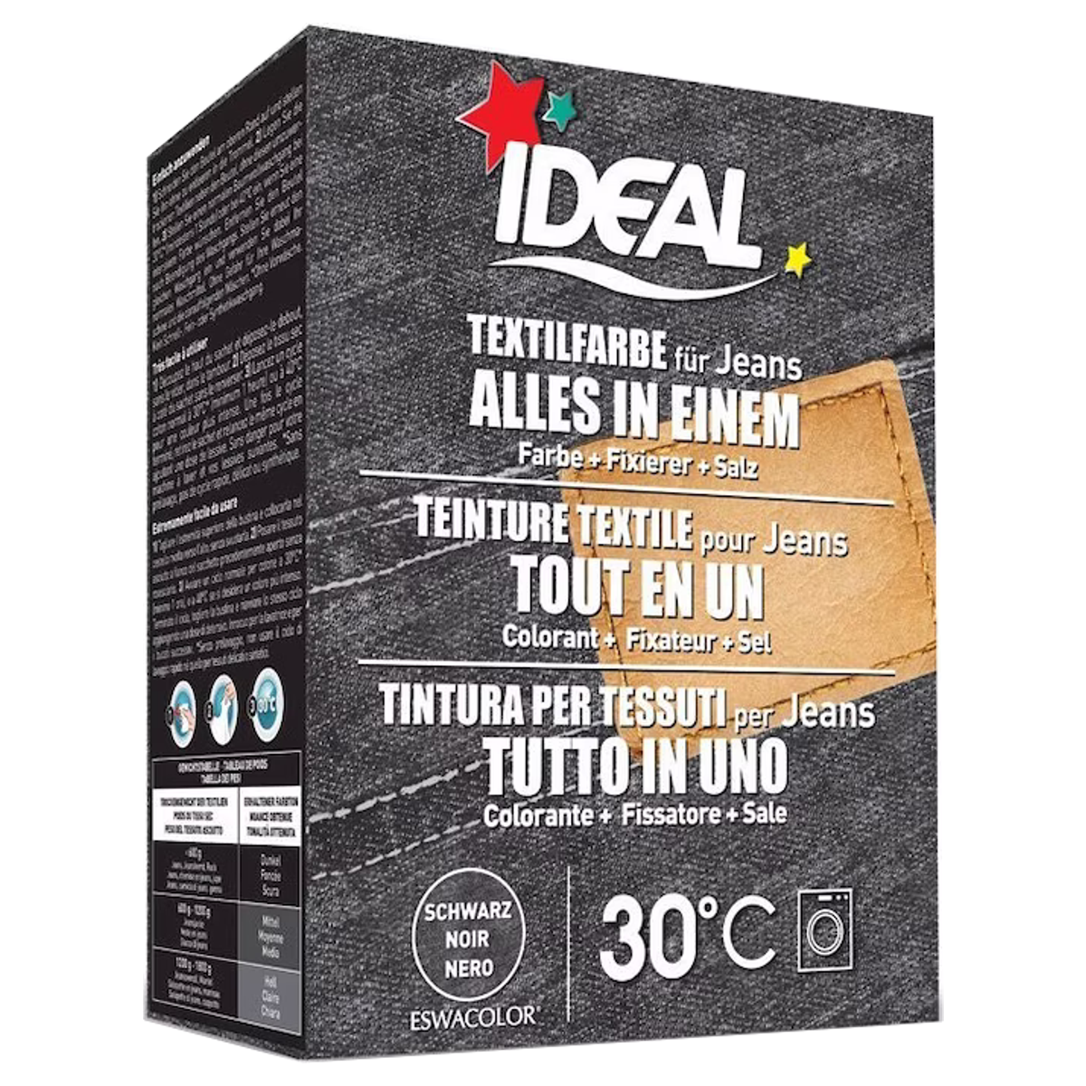IDEAL Alles in Einem jeans schwarz 350g