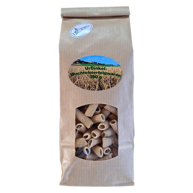 Flumser Wachteleierteigwaren Rigatone 300 g