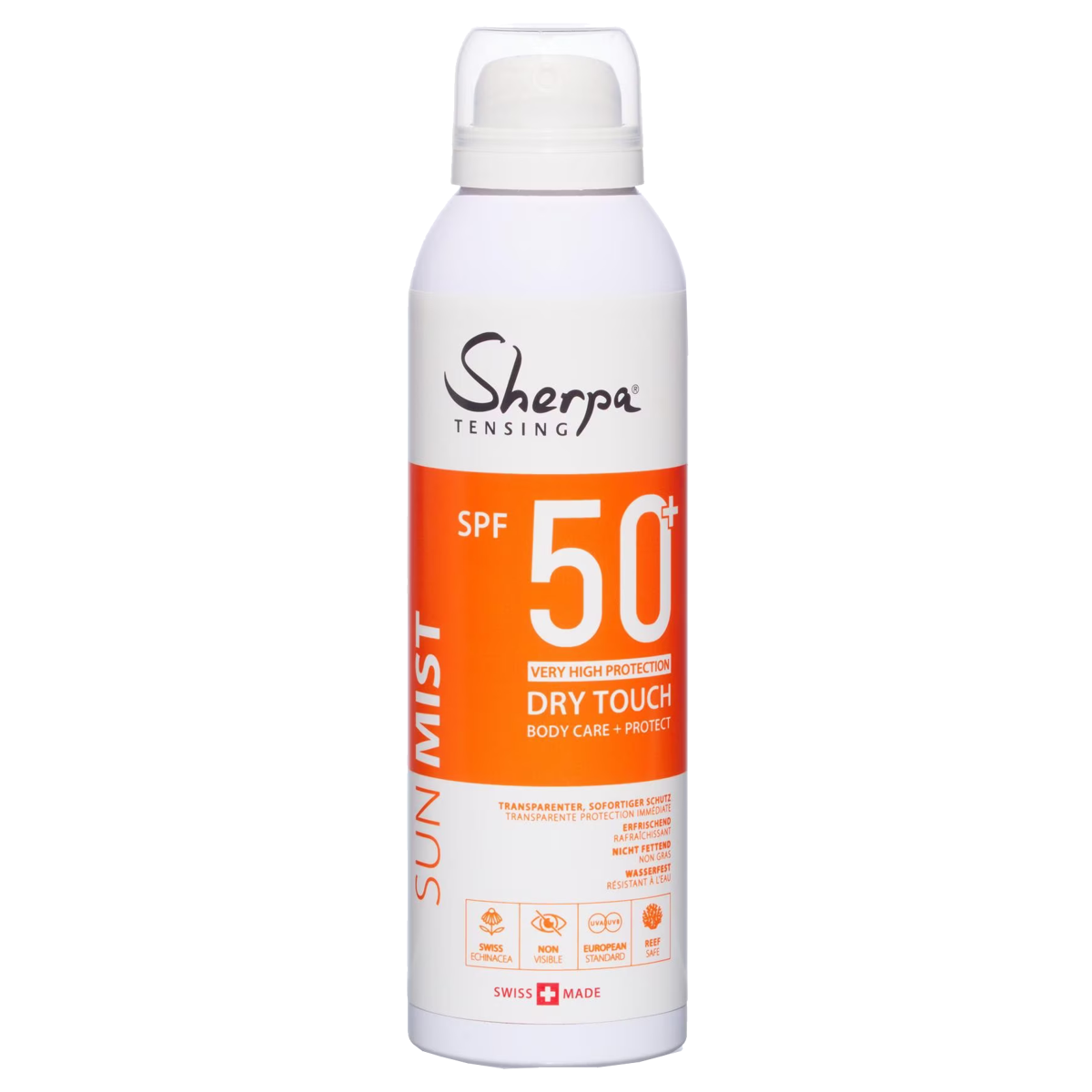 Sherpa Tensing Sprühnebel Invisible SPF 50+ 200 ml Sherpa Tensing Sprühnebel Invisible SPF 50+ 200 ml