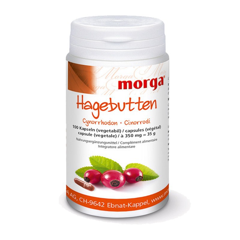 MORGA Hagebutten Vegicaps 100 Stück