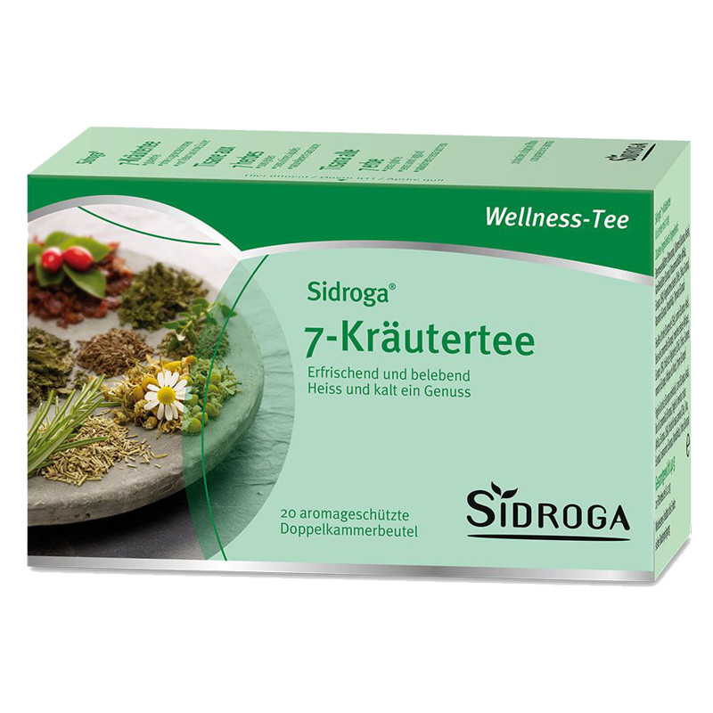 Sidroga 7-Kräuter Tee 20 Beutel Sidroga 7-Kräuter Tee 20 Beutel