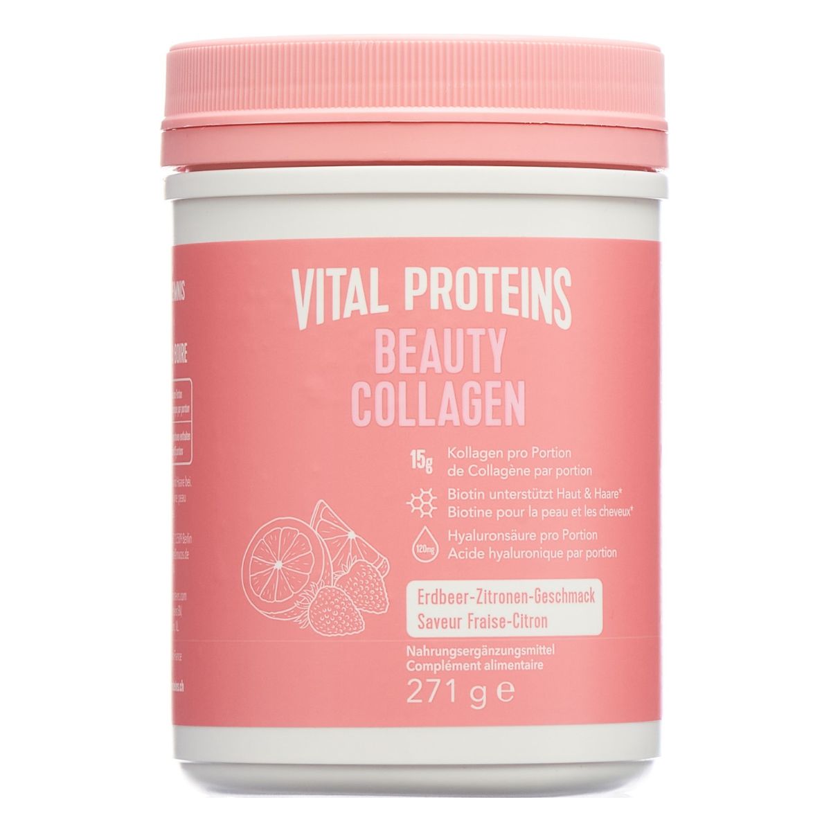 Vital Proteins Beauty Collagen Erdbeere Zitrone 271 g