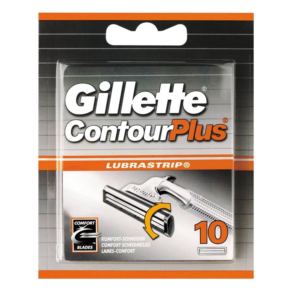 GILLETTE Contour Plus Ersatzklingen 10 Stück GILLETTE Contour Plus Ersatzklingen 10 Stück