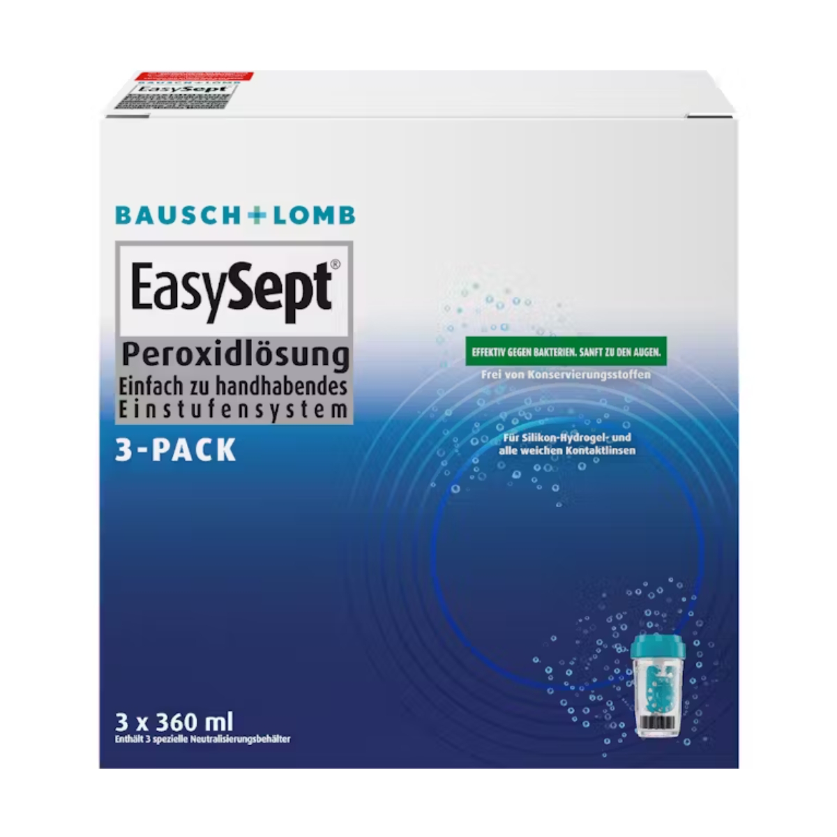 Easysept Peroxid Lösung 3 x 360 ml