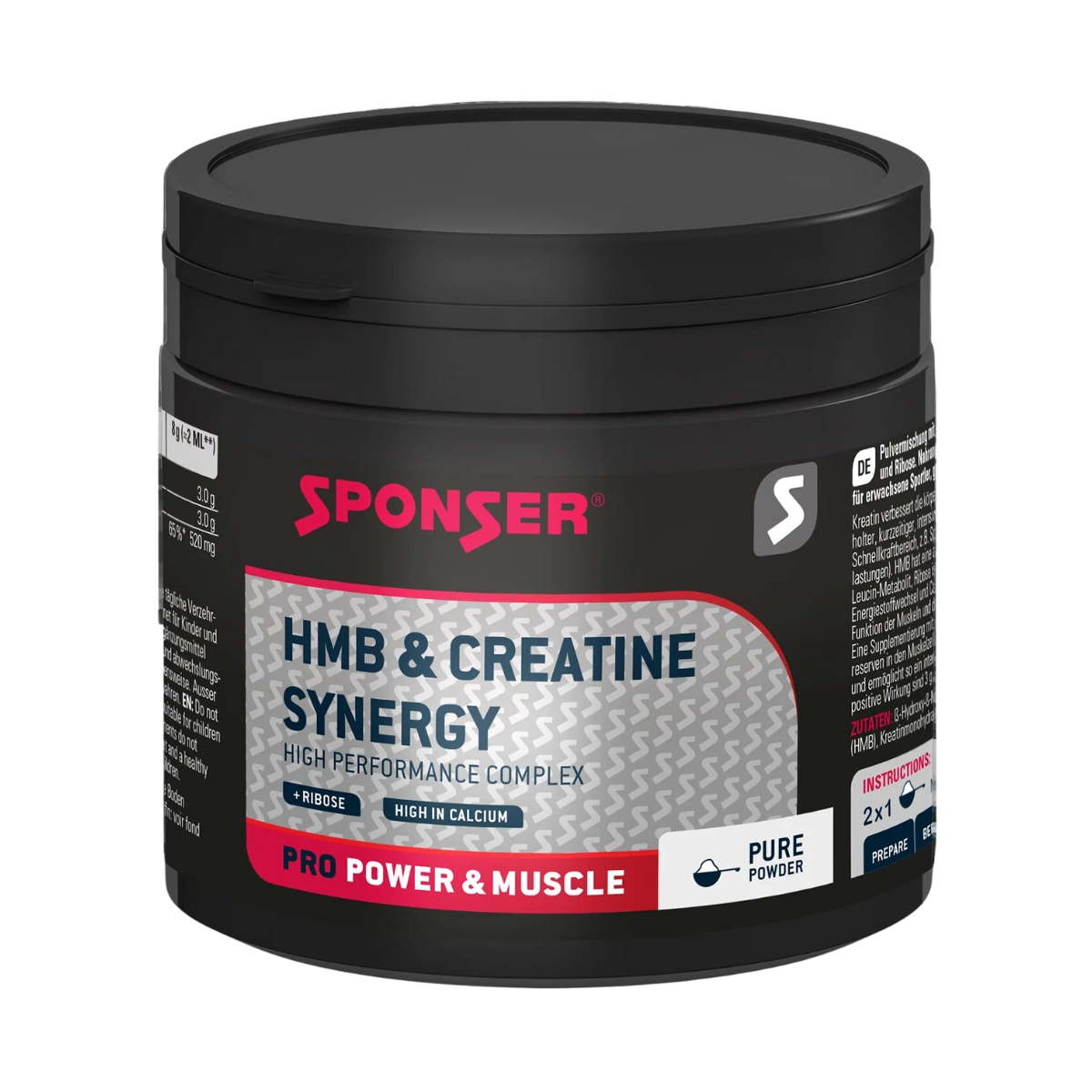 Sponser HMB & Creatine Synergy Pulver Dose 320 g Sponser HMB & Creatine Synergy Pulver Dose 320 g