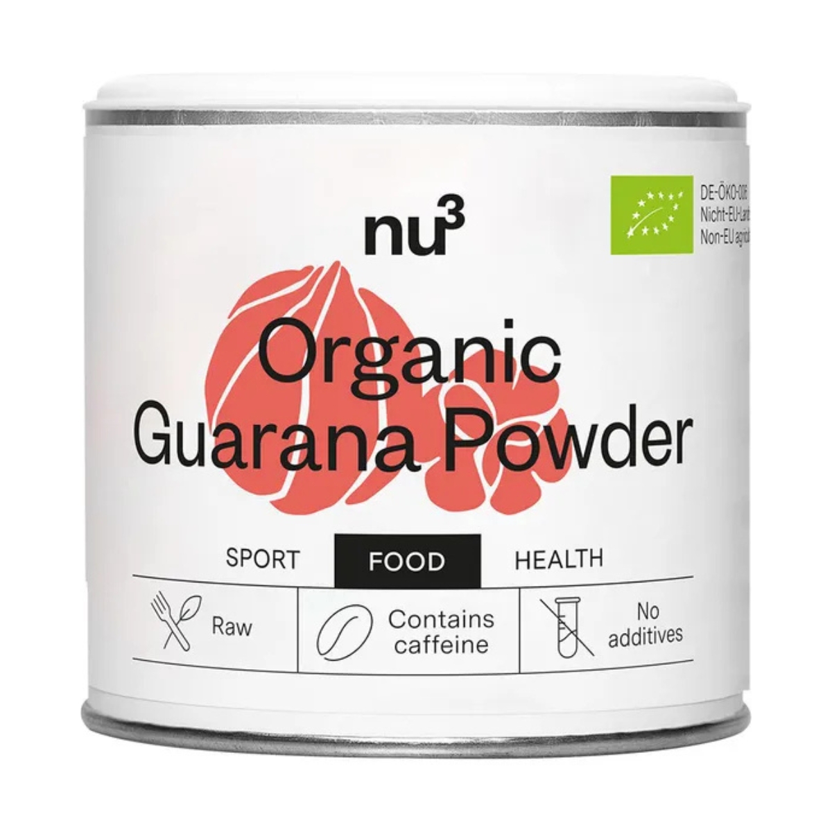 Nu3 Guarana Pulver Organic 100 g