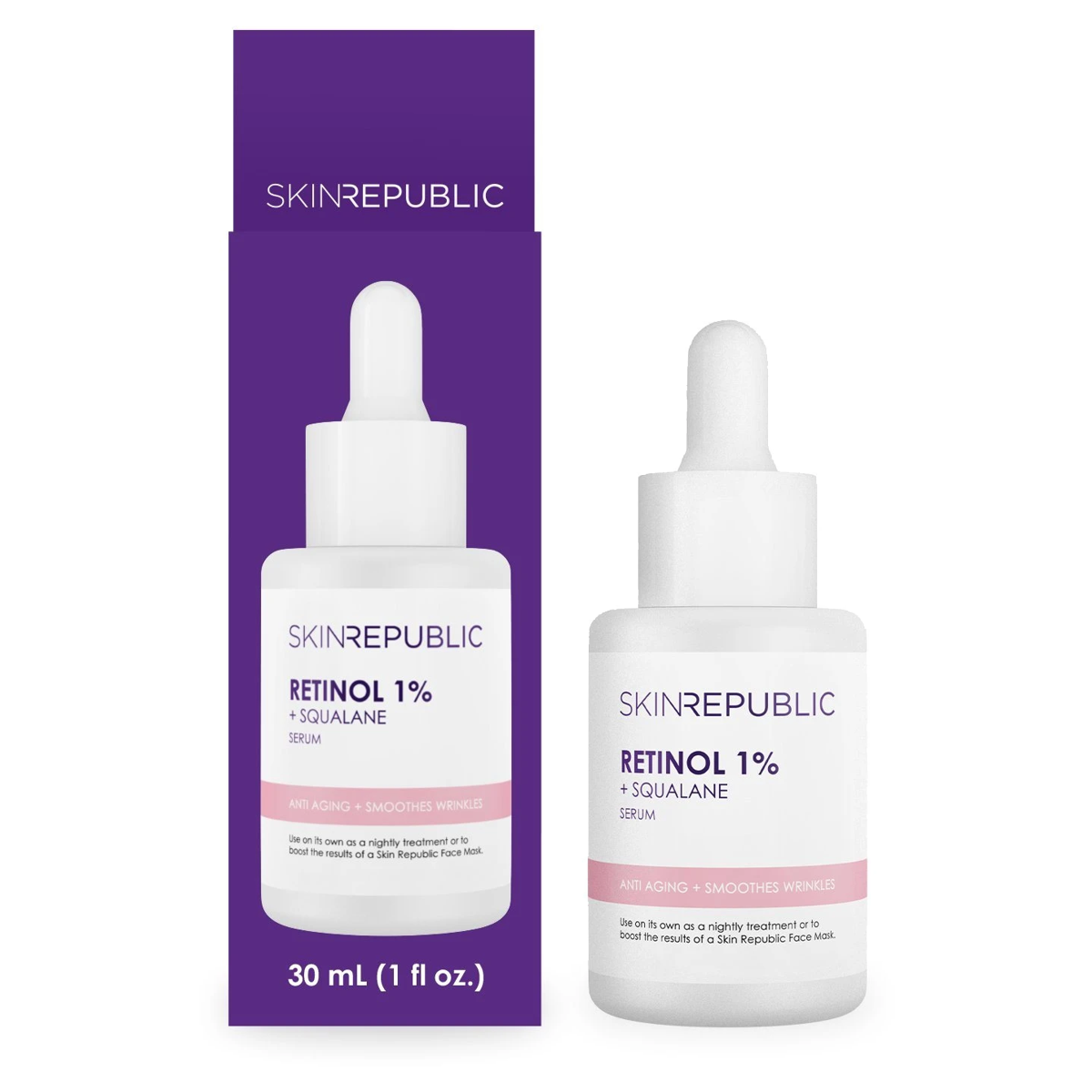 Skin Republic Retinoid 1% Serum Flasche 30 ml Skin Republic Retinoid 1% Serum Flasche 30 ml