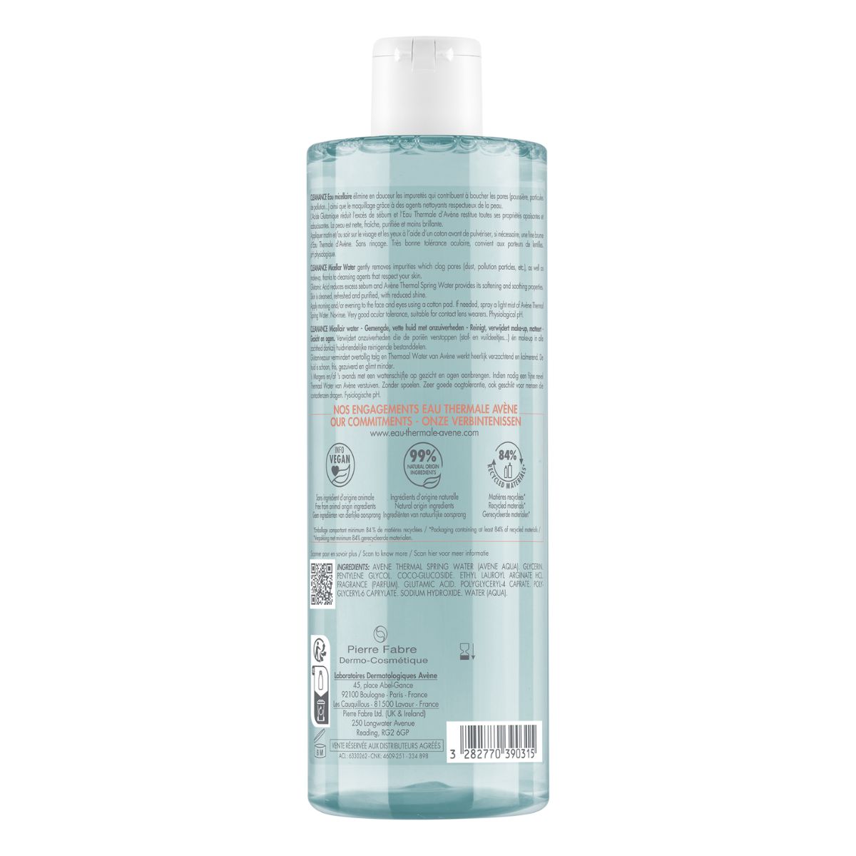 Avène Cleanance Mizellenwasser 400 ml Avène Cleanance Mizellenwasser 400 ml