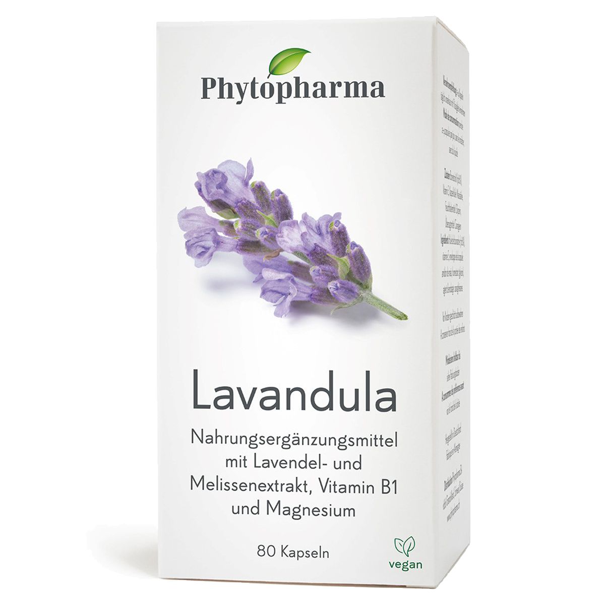 Phytopharma Lavandula Kapseln 80 Stück Phytopharma Lavandula Kapseln 80 Stück