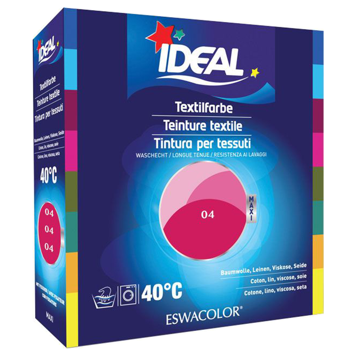 IDEAL MAXI Baumwolle Color No04 fuchsia
