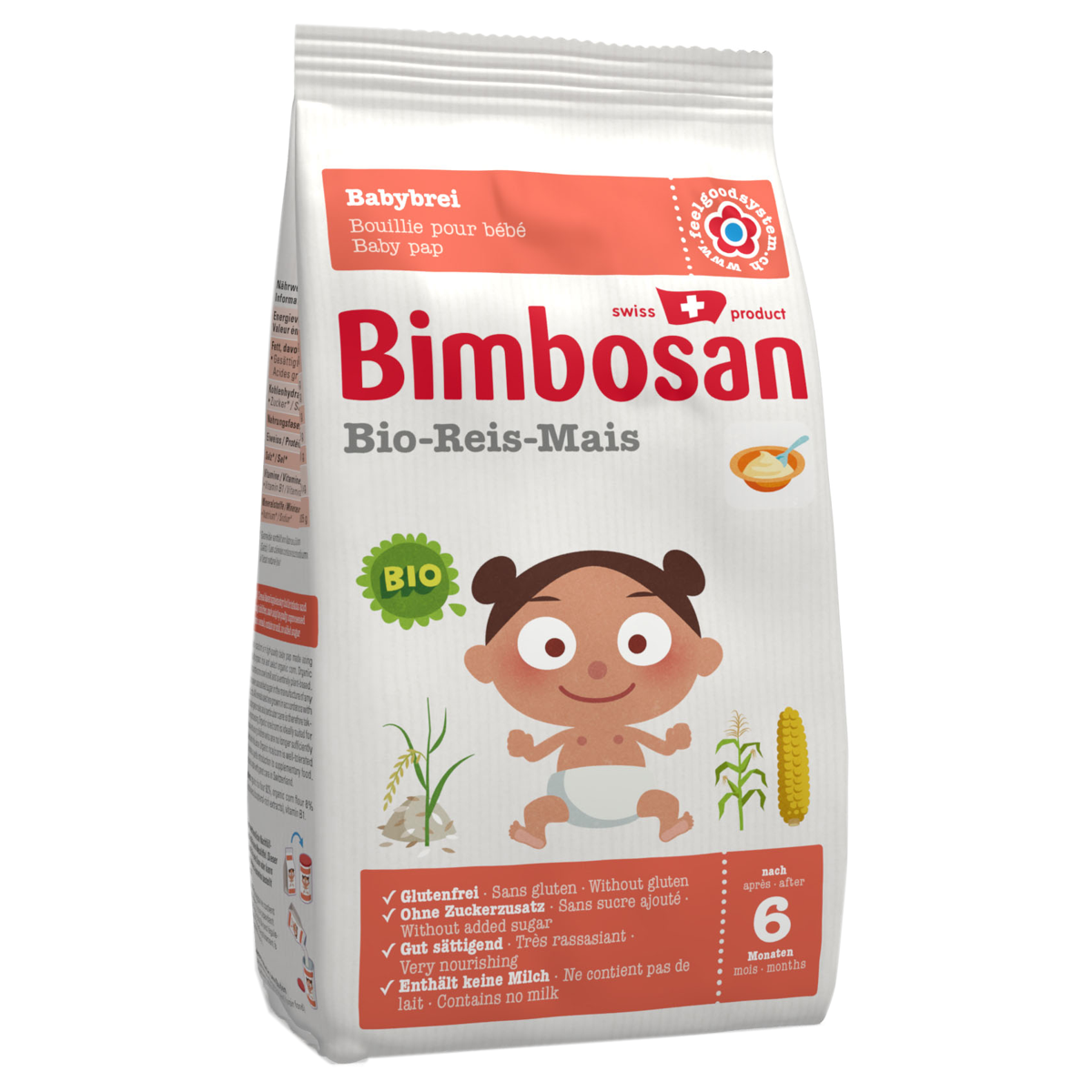 Bimbosan Bio-Reis-Mais refill 400 g