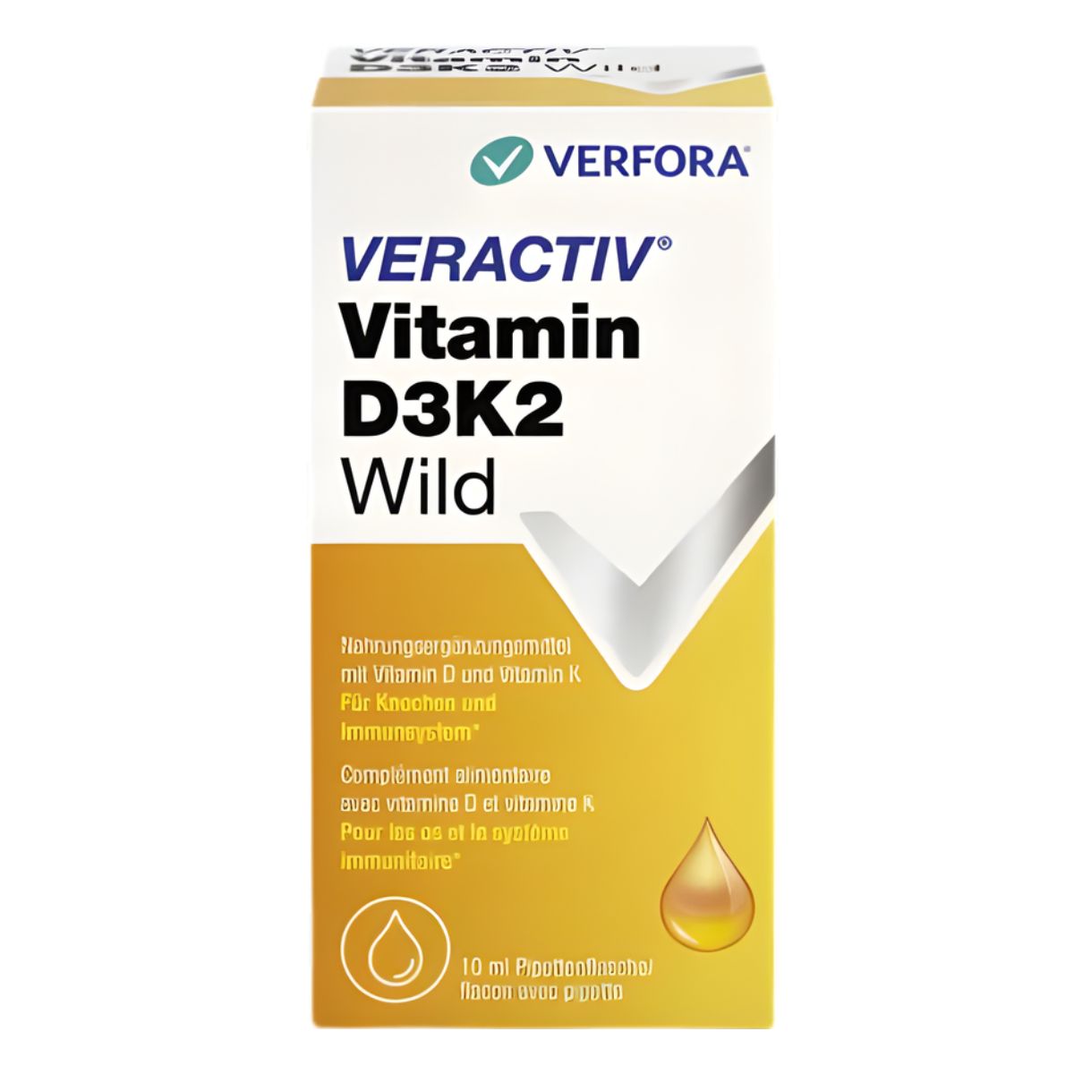 Vitamine D3 K2 Wild gouttes 10 ml