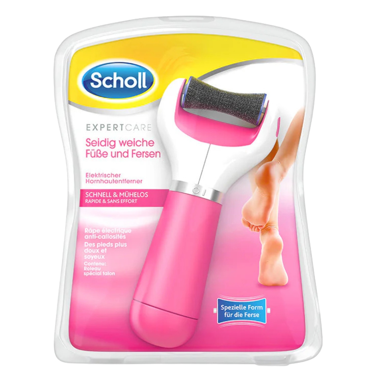 Scholl elektrischer Hornhautentferner pink